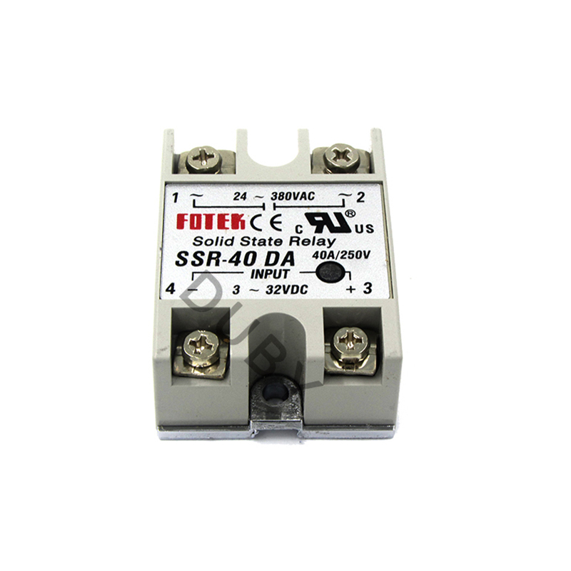 SSR-40DA   ָ Ʈ  DC ~ SSR-40DA  ָ Ʈ   µ Ʈѷ 24V-380V 40A 250V/SSR-40 DA Industrial Solid State Relay DC to AC Solid Stat